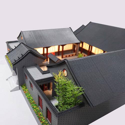匠心營(yíng)造 中式合院古建筑沙盤模型的設(shè)計(jì)與制作探析